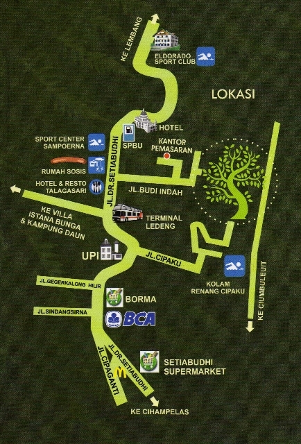 Peta Lokasi Budi Indah Regency
